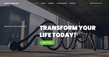 Фитнес центр